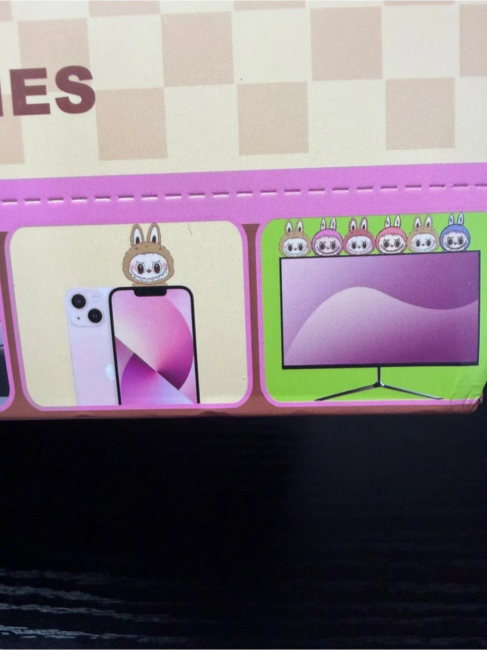 One Single Labubu Decorative Minifigures Blind Box Series